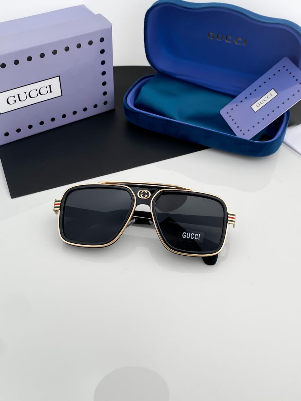 GUCC.I LIMITED EDITION LOGO SUNGLASS