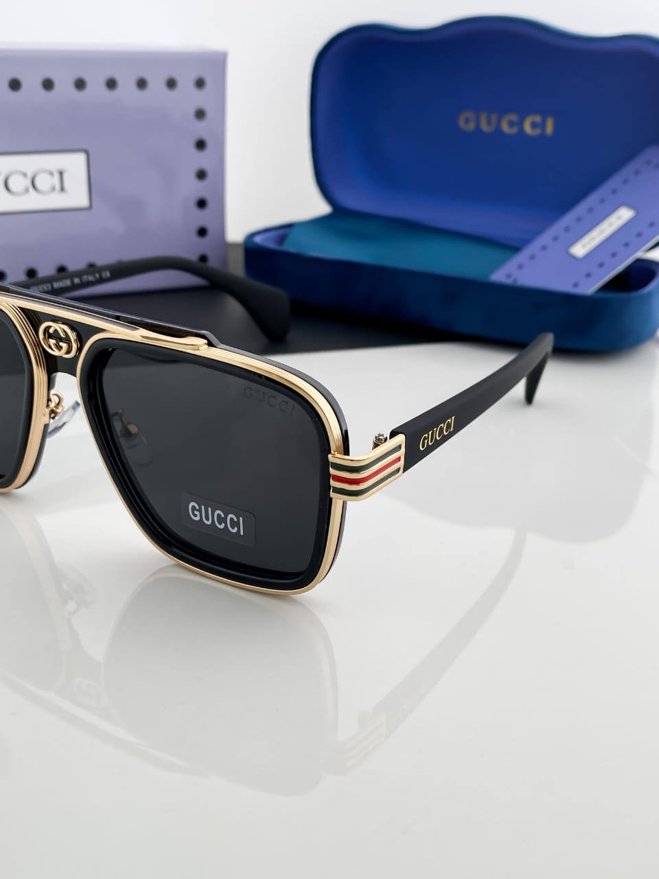 GUCC.I LIMITED EDITION LOGO SUNGLASS